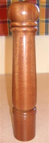 Fred Taylor's commended pepper mill